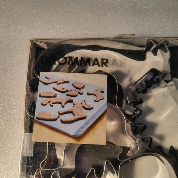 IKEA Kitchen Ikea Drommar Metal Cookie Cutters Set Of 6 Wildlife